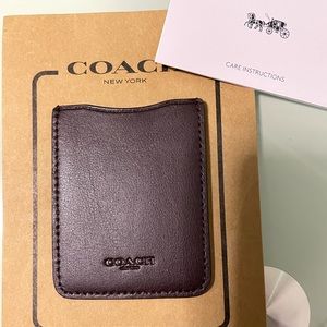 Coach phone wallet